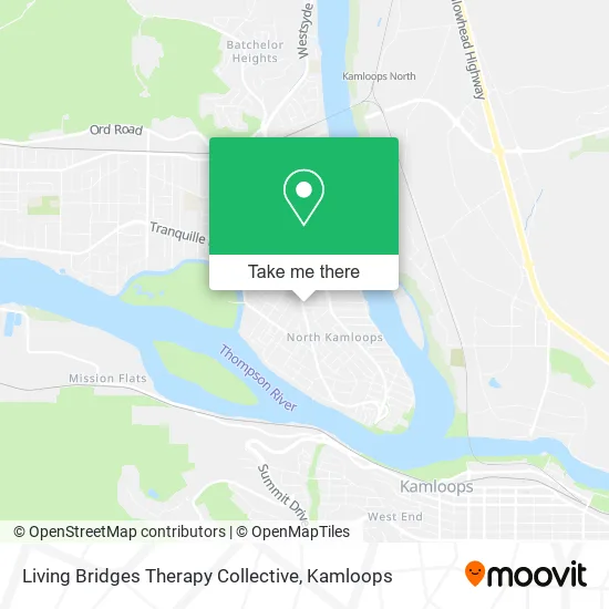 Living Bridges Therapy Collective map