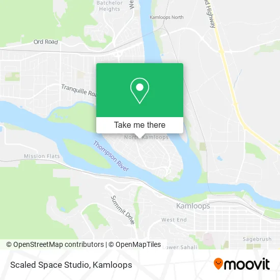 Scaled Space Studio map