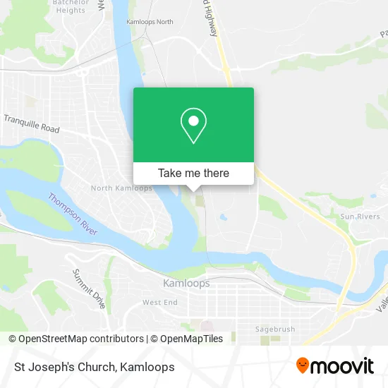 St Joseph's Church map