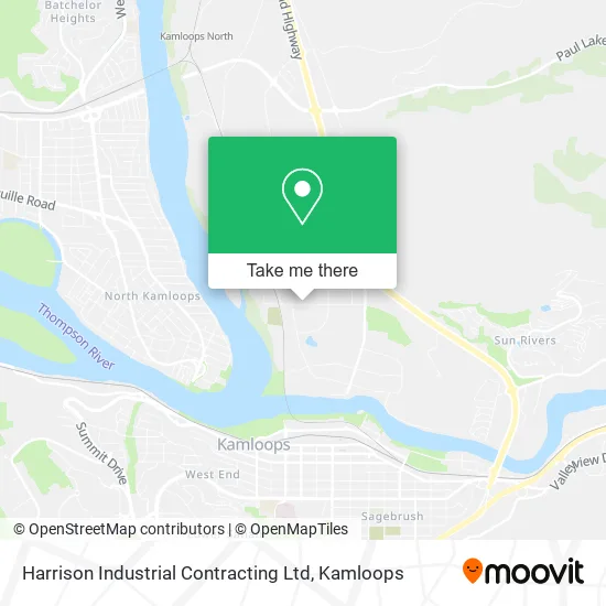 Harrison Industrial Contracting Ltd map