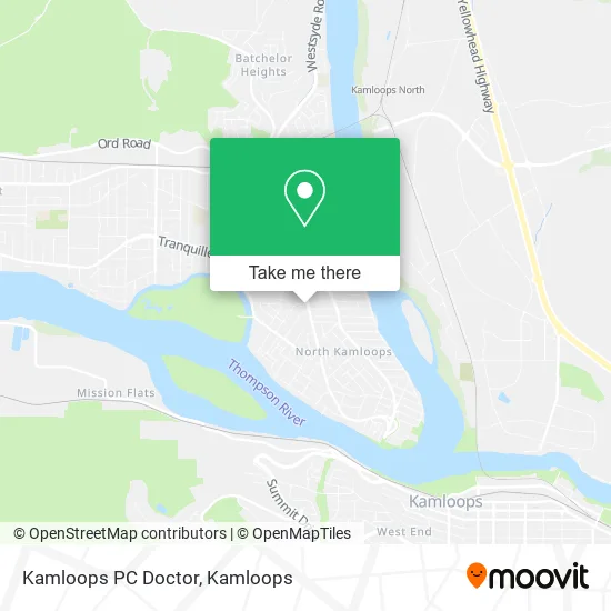 Kamloops PC Doctor map