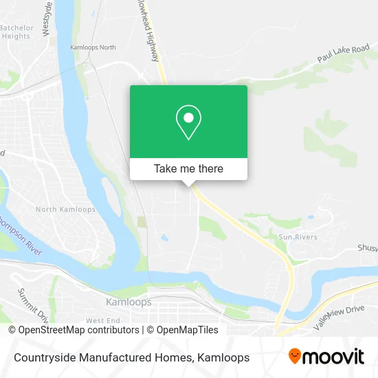 Countryside Manufactured Homes map