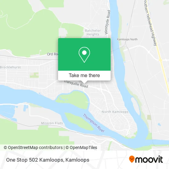 One Stop 502 Kamloops plan