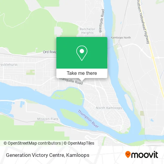 Generation Victory Centre map