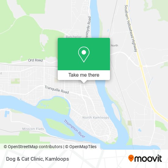 Dog & Cat Clinic map