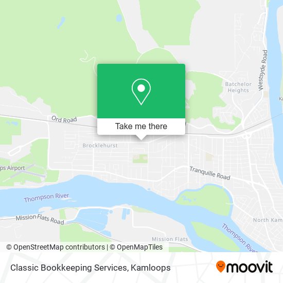 Classic Bookkeeping Services map
