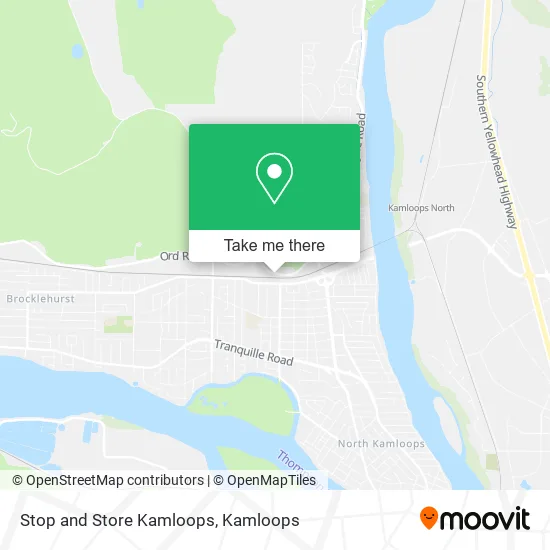 Stop and Store Kamloops plan