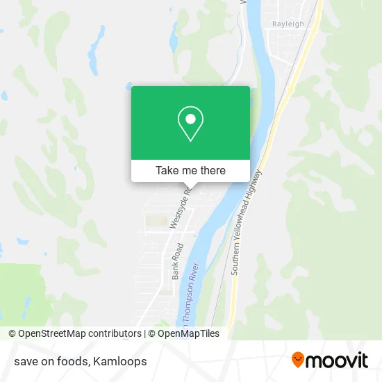 save on foods map