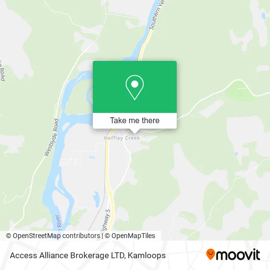 Access Alliance Brokerage LTD map