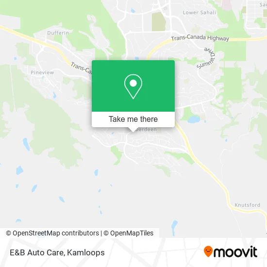 E&B Auto Care map
