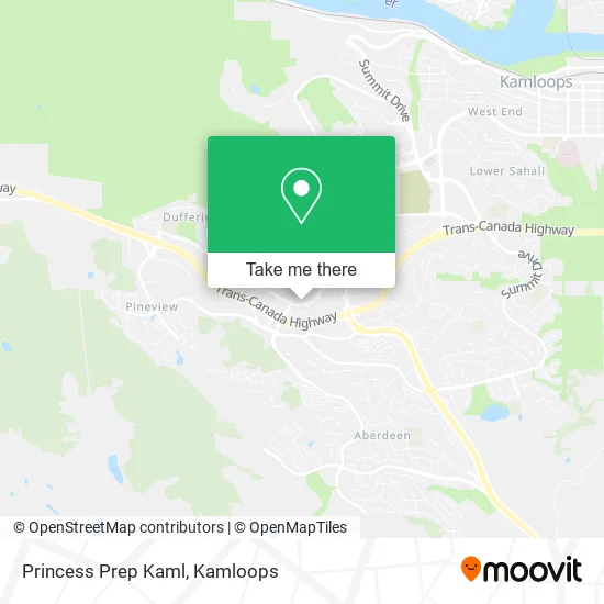 Princess Prep Kaml map