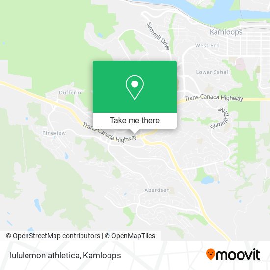 lululemon athletica map