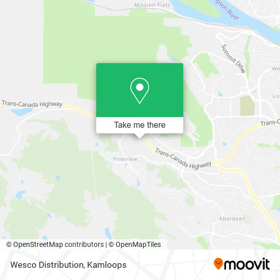 Wesco Distribution map