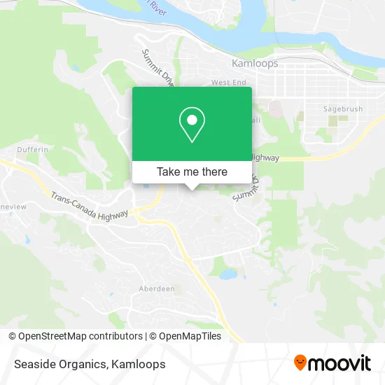 Seaside Organics map