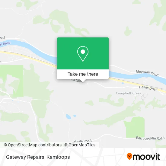 Gateway Repairs map