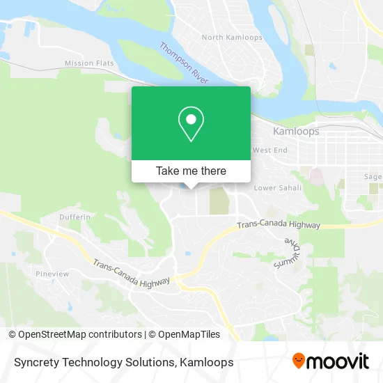 Syncrety Technology Solutions map