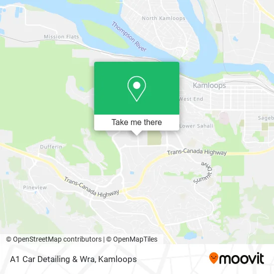 A1 Car Detailing & Wra map