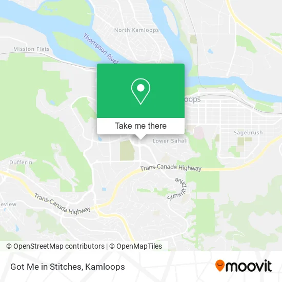Got Me in Stitches map