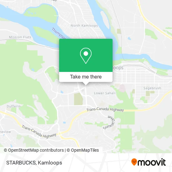 STARBUCKS map