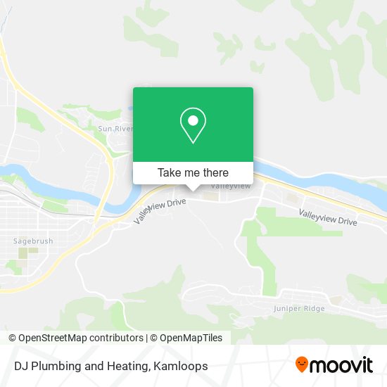DJ Plumbing and Heating map