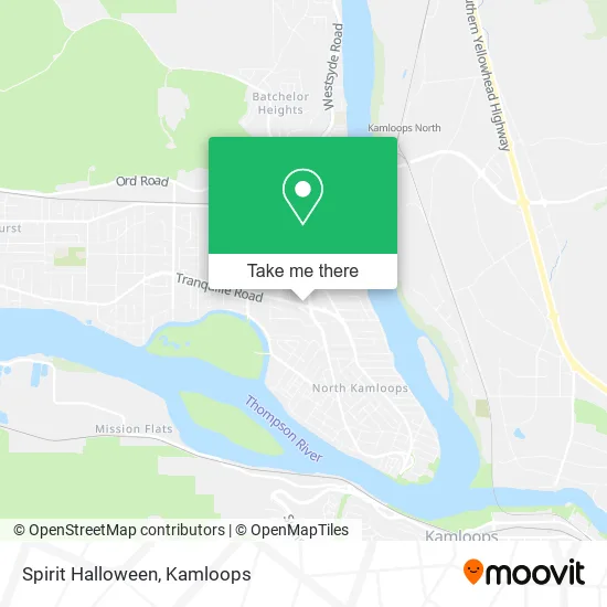 Spirit Halloween map