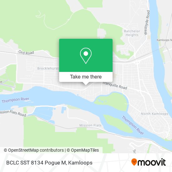 BCLC SST 8134 Pogue M map