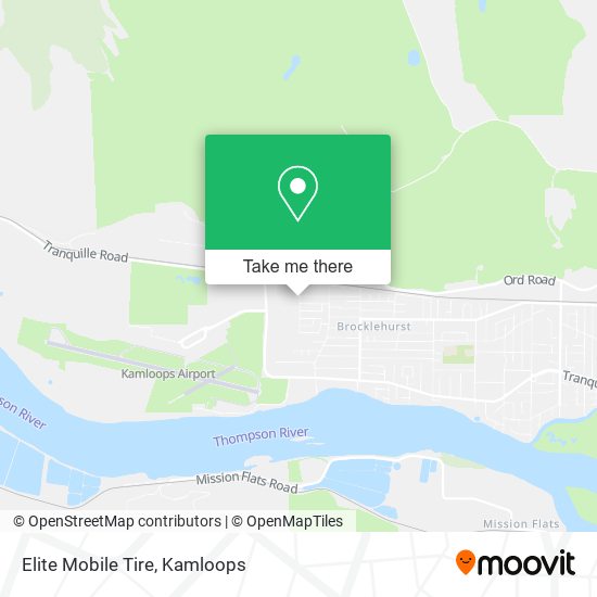 Elite Mobile Tire map