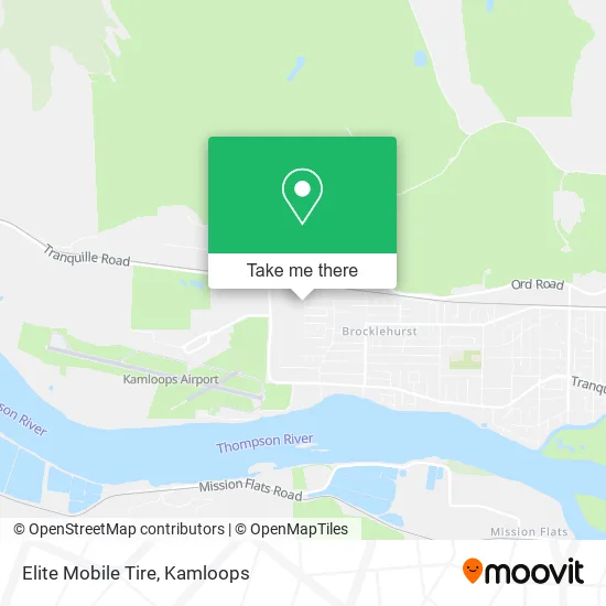 Elite Mobile Tire map