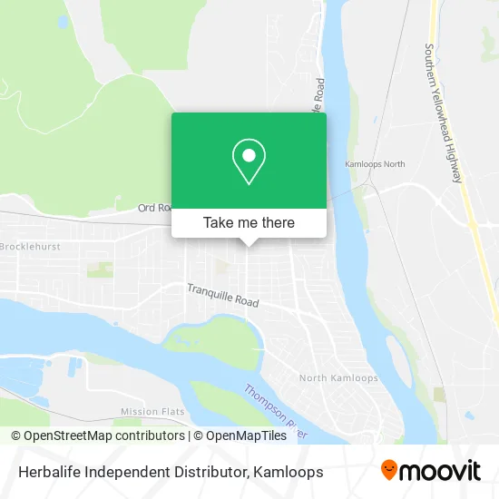 Herbalife Independent Distributor map