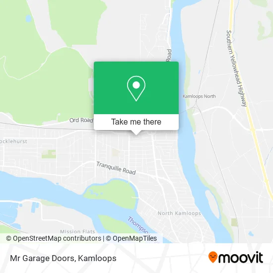 Mr Garage Doors map