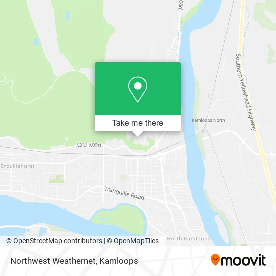 Northwest Weathernet map