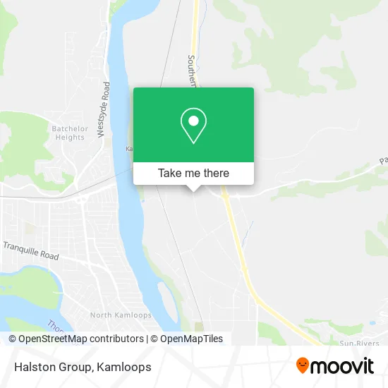 Halston Group map