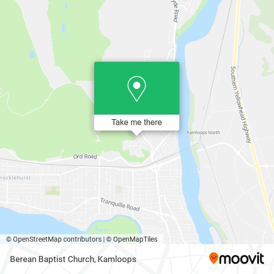 Berean Baptist Church map