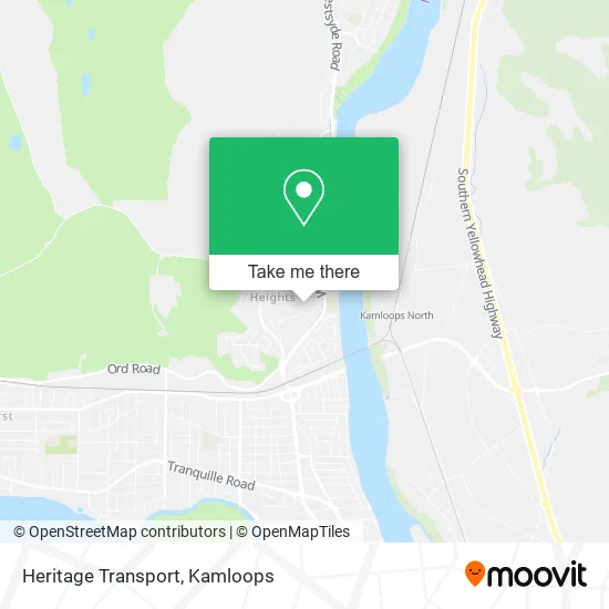 Heritage Transport map