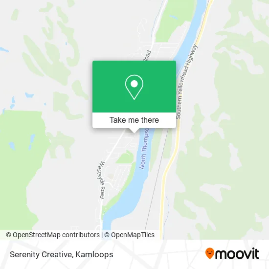Serenity Creative map