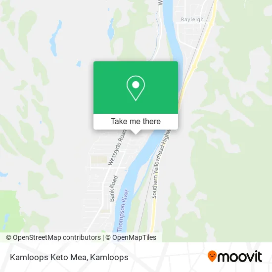 Kamloops Keto Mea map