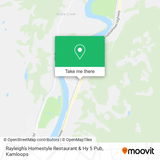 Rayleigh's Homestyle Restaurant & Hy 5 Pub map