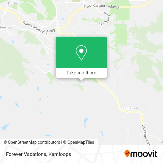 Forever Vacations map