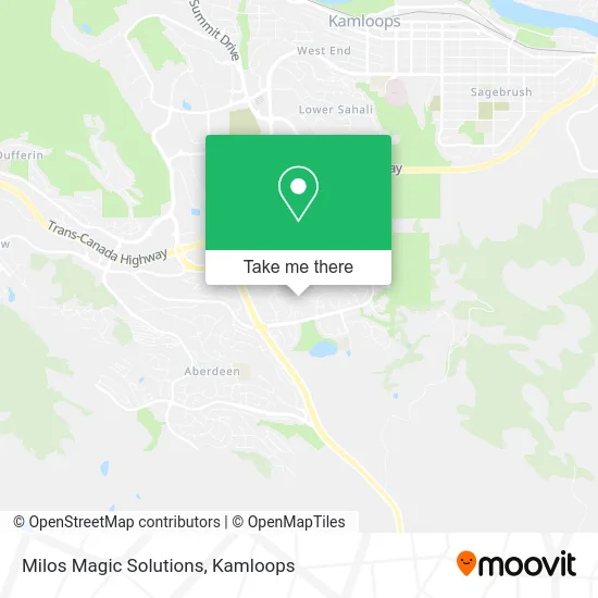 Milos Magic Solutions map