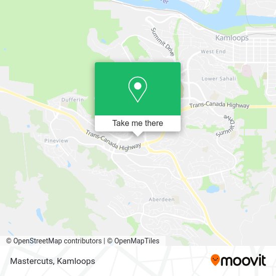 Mastercuts map