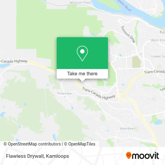 Flawless Drywall map