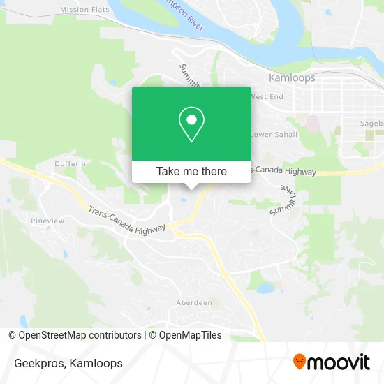 Geekpros map