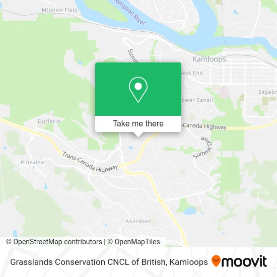 Grasslands Conservation CNCL of British map