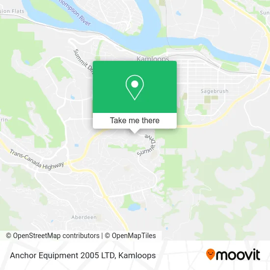 Anchor Equipment 2005 LTD map