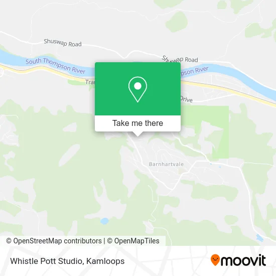Whistle Pott Studio map