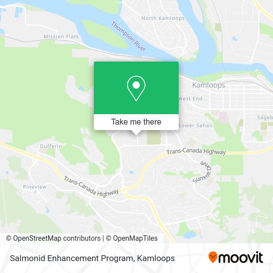 Salmonid Enhancement Program map