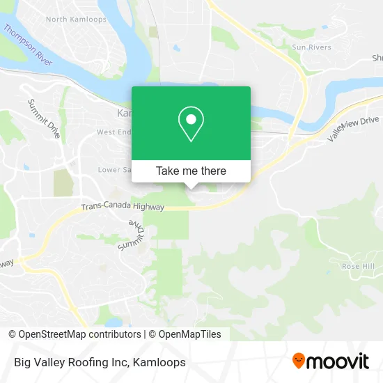 Big Valley Roofing Inc map