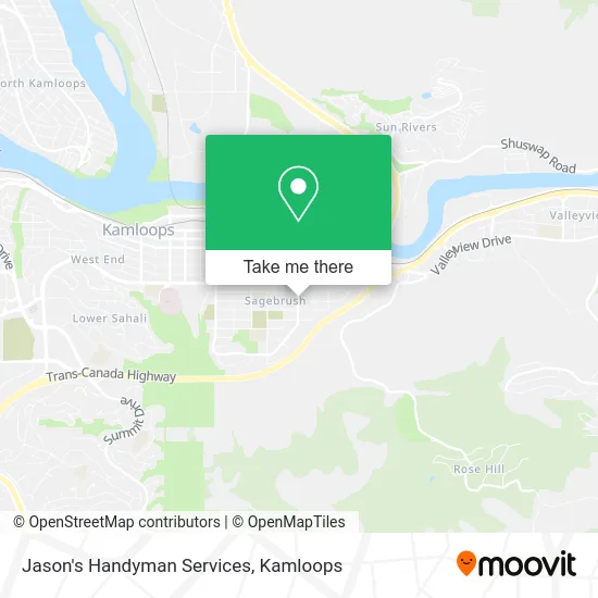 Jason's Handyman Services map