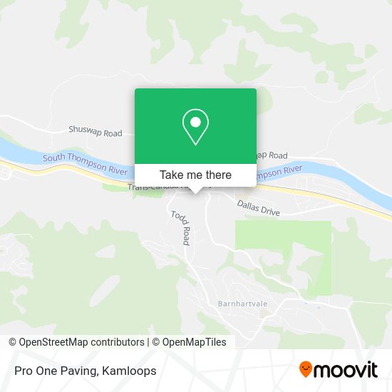 Pro One Paving map