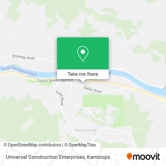 Universal Construction Enterprises map